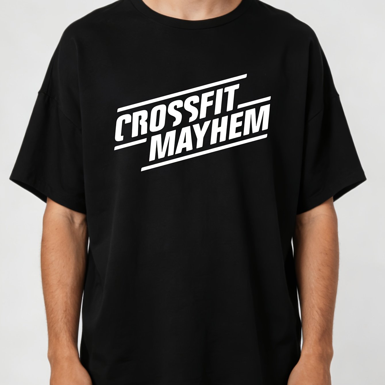 Camiseta con Estampado Crossfi - Crossfit Mayhem reseña y precio