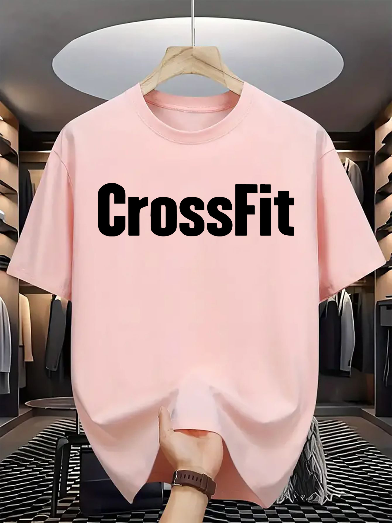 Camiseta de manga corta con cu - Crossfit Mayhem reseña y precio